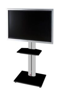 alustandfuss-silver ALU Ständer für Bildschirm