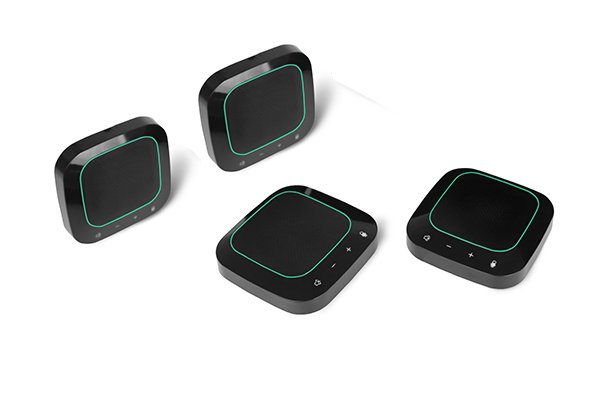 4 wireless Konferenz Mikrofone